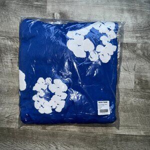 Denim Tears Cotton Wreath Sweatshirt Hoodie ROYAL BLUE MED 100% AUTHENTIC (NEW)